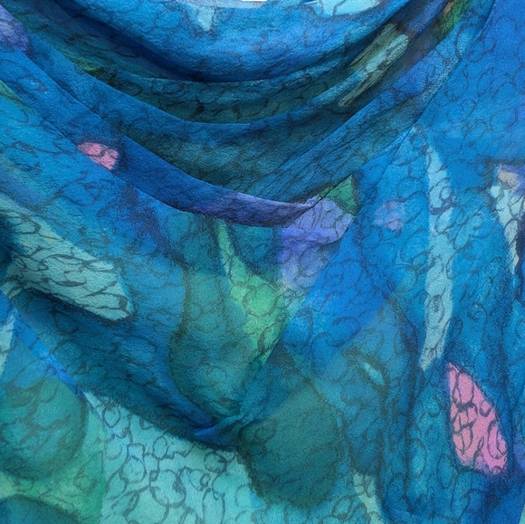 Vintage 1950s Handmade Silk Dress with Jacket - Picture 5 of 9